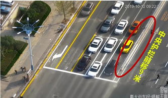 汽车停路口多少米