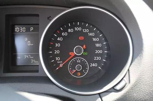 汽车时速表是多少