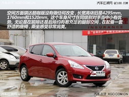 骐达汽车尺寸多少 骐达汽车尺寸多少