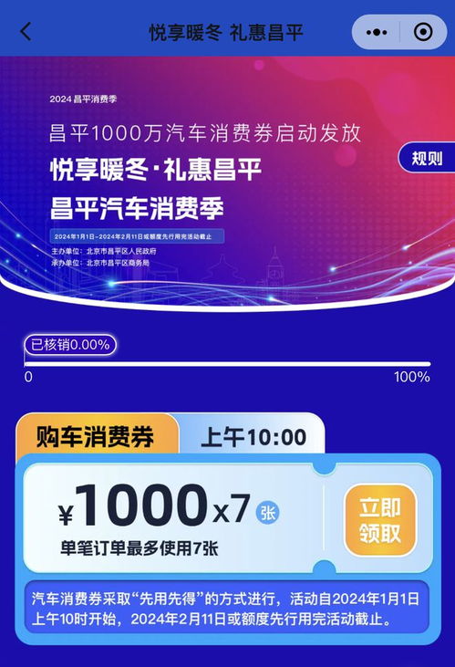 汽车消费券多少份 汽车消费券多少份