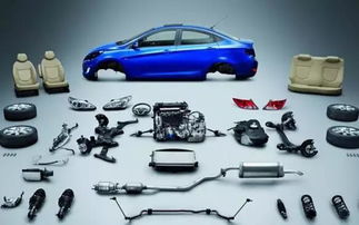 汽车总共配件有多少